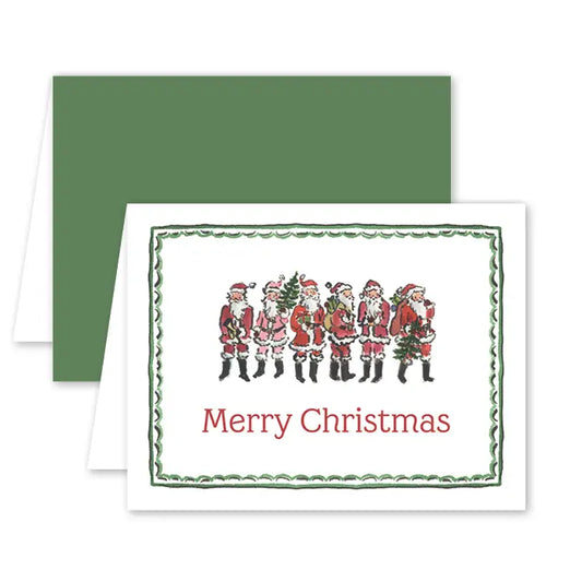 Card - Kris Kringle Santas