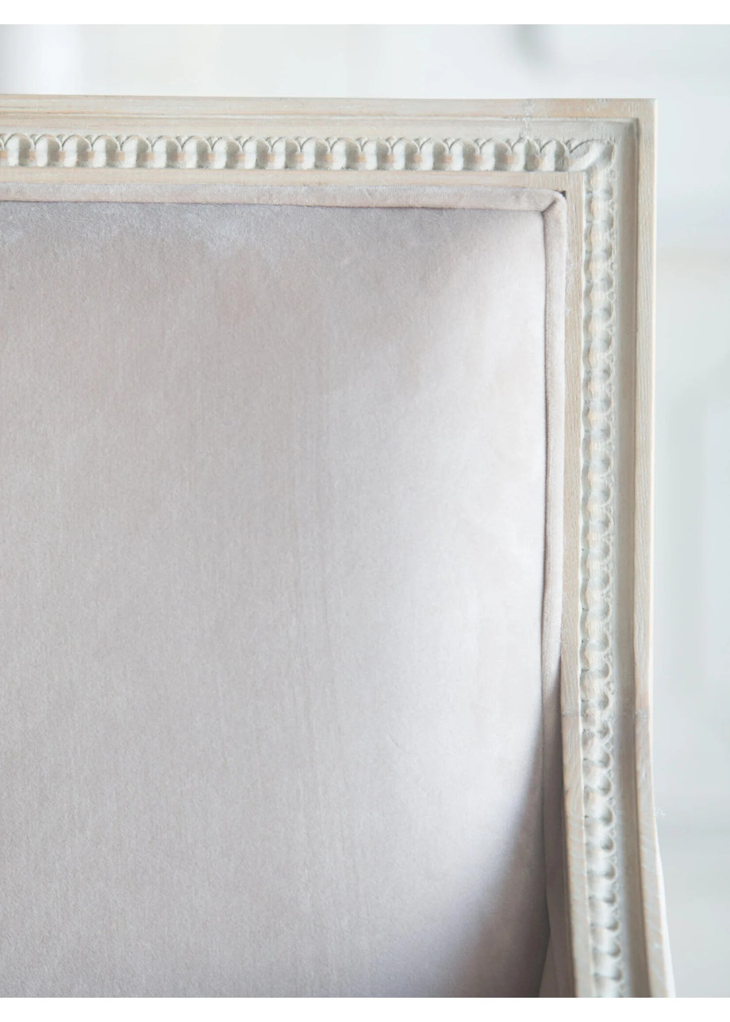 Bergere Chair in Mocha Velvet/Nordic Oak