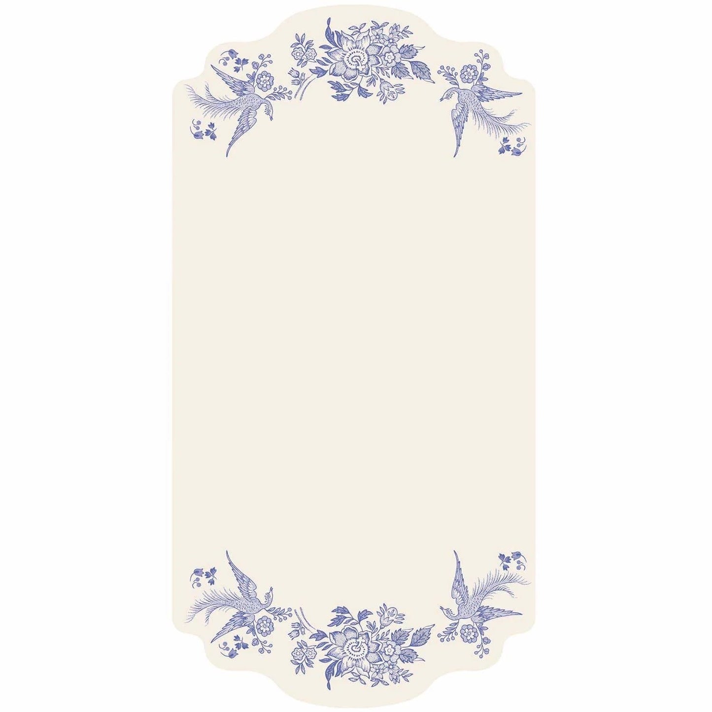 Table Cards - Asiatic Pheasants Blue (pack of 12)