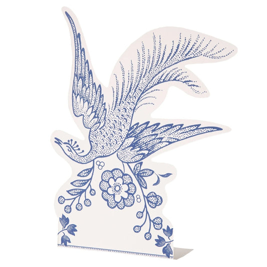Place Cards - Asiatic Pheasants Blue (pack of 12)