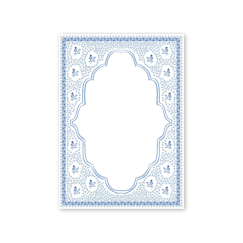 Notepad - Blue Botanicals