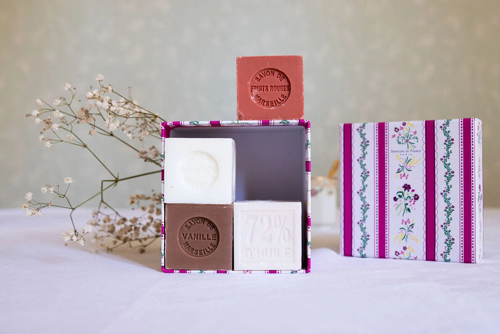 Box Set of Soap - Almond, Rose, Fig, Vanilla