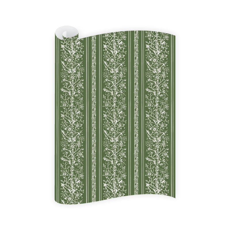Gift Wrap - Poetic Green (3 sheets)