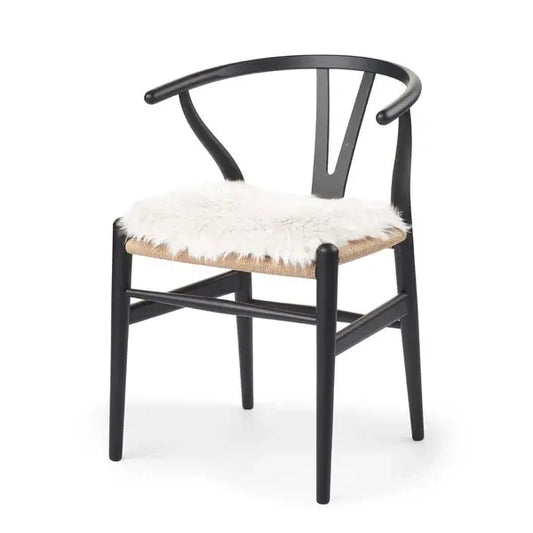 New Zealand Sheepskin Long Wool Seat Cover Ivory