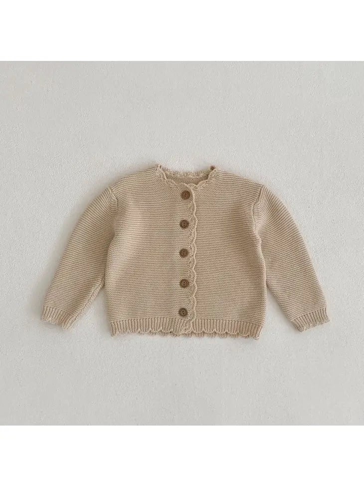 Chiara Knit Jacket - Beige