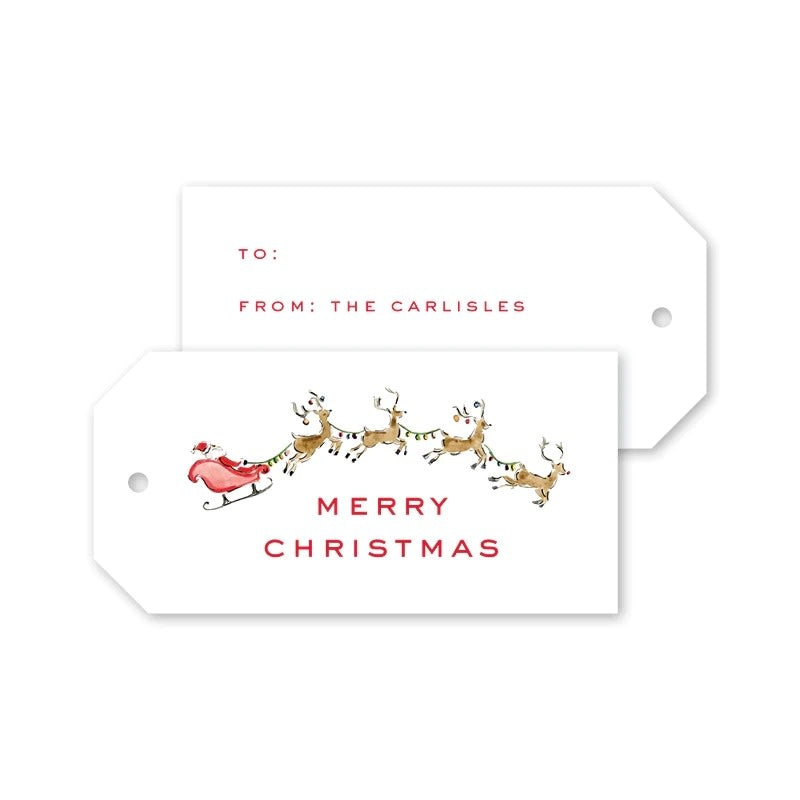 Gift Tags - Reindeer Games (pack of 8)