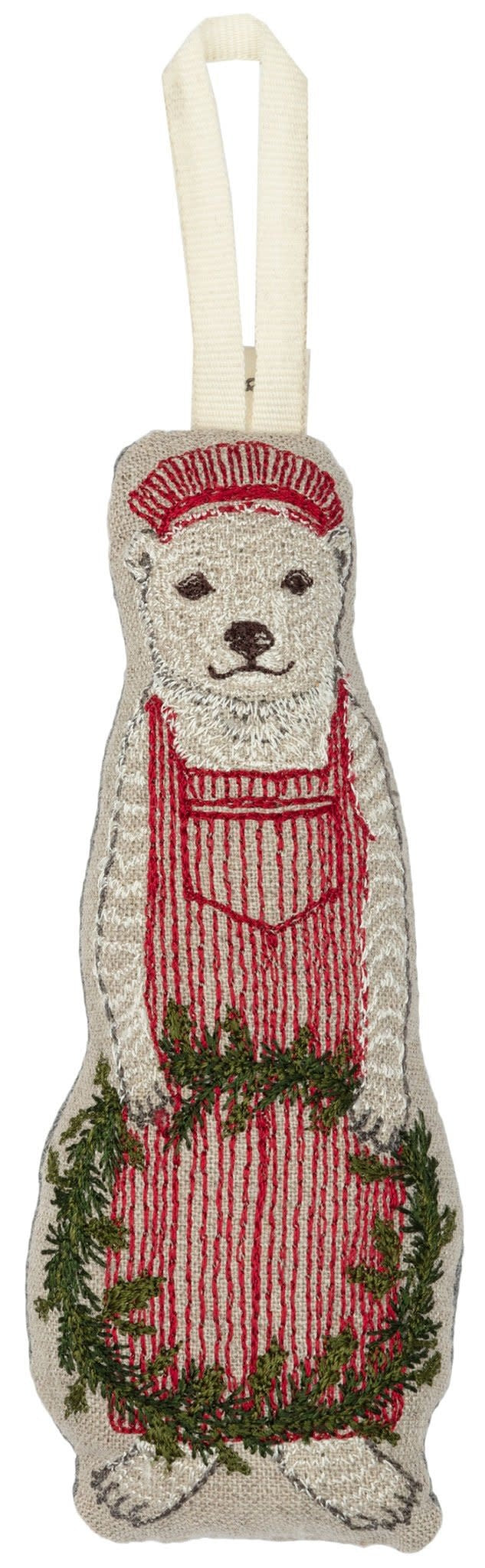 Ornament - Train Conductor Bear