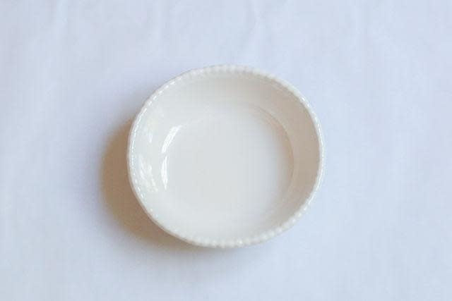 Melamine - Beaded Soup/Cereal Bowl - Cream
