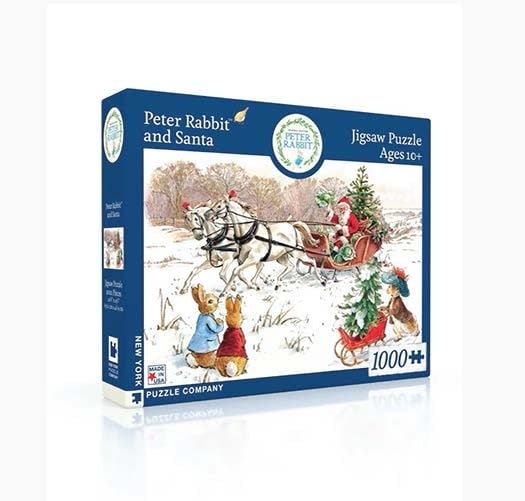 Puzzle - Peter Rabbit & Santa (1000 piece)