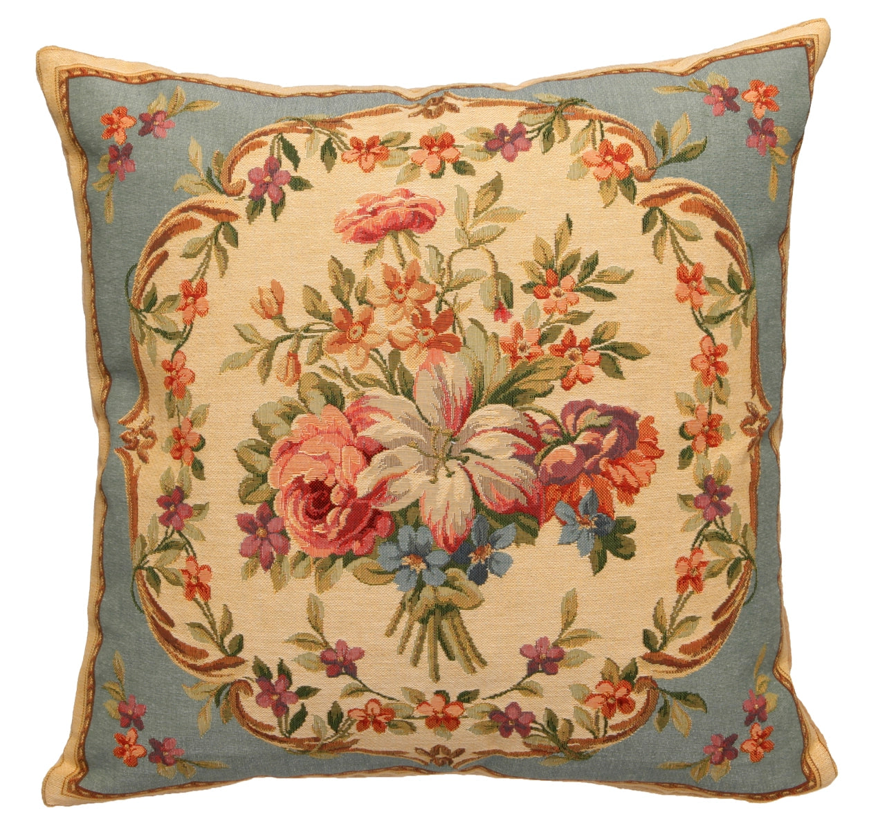 Pillow - Floral Blue