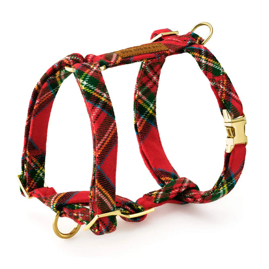 Tartan Plaid Dog Harness