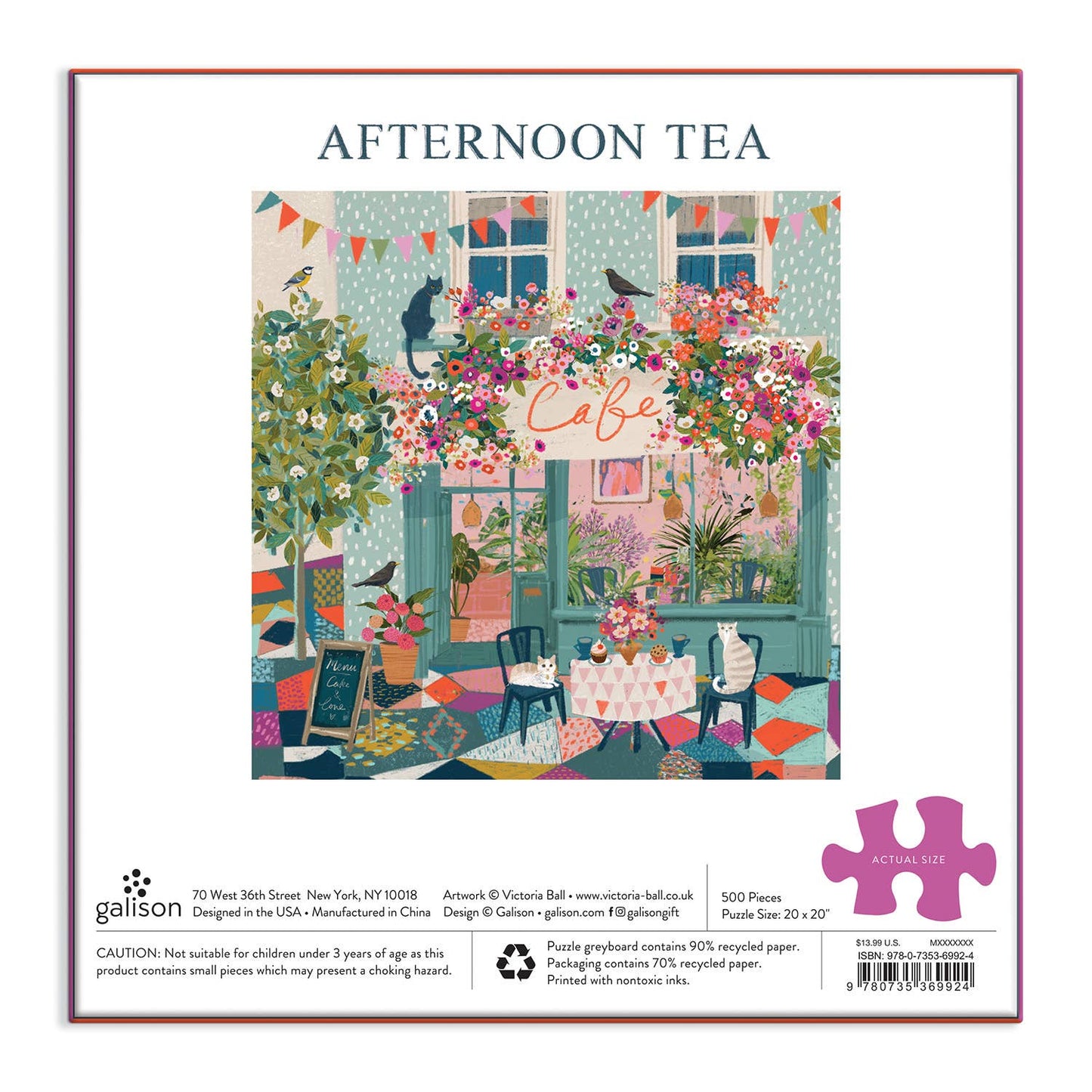 Puzzle - Afternoon Tea (500 pieces)