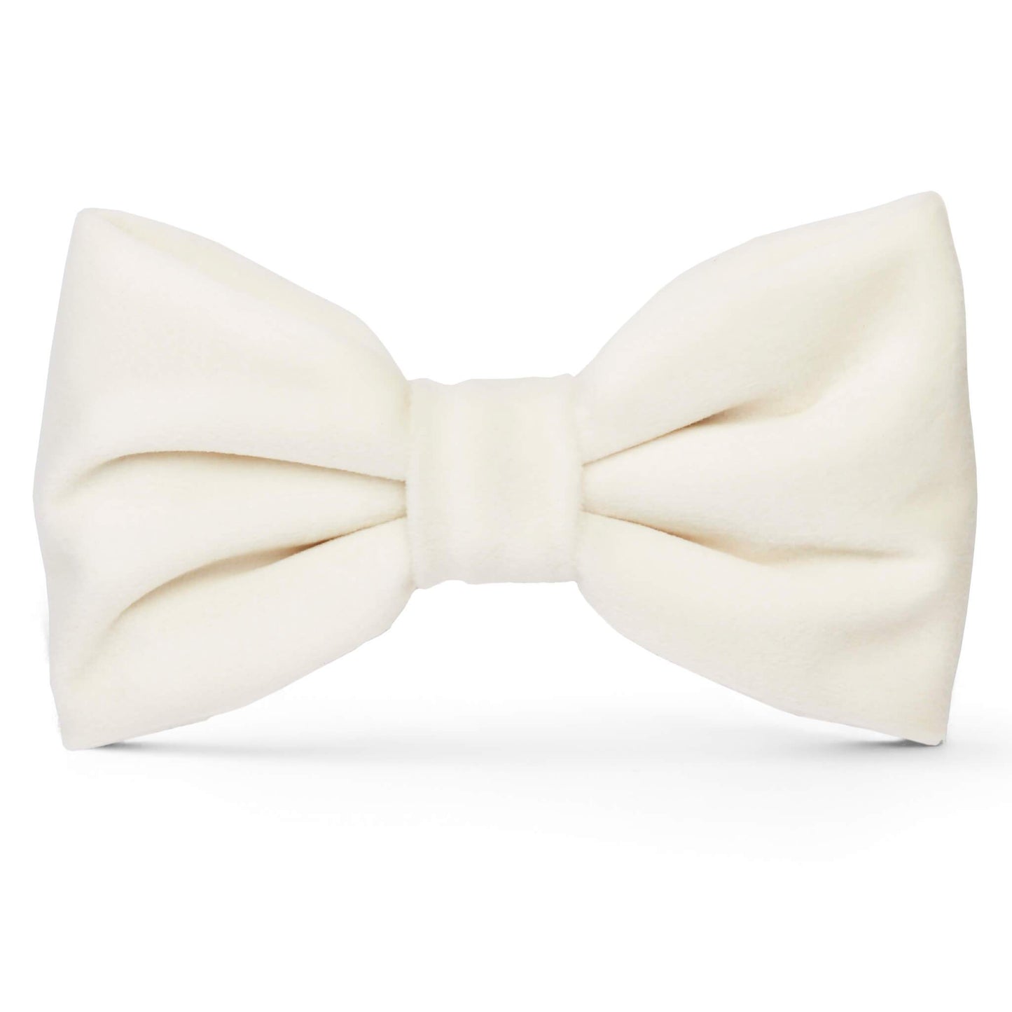 Ivory Velvet - Bow Tie