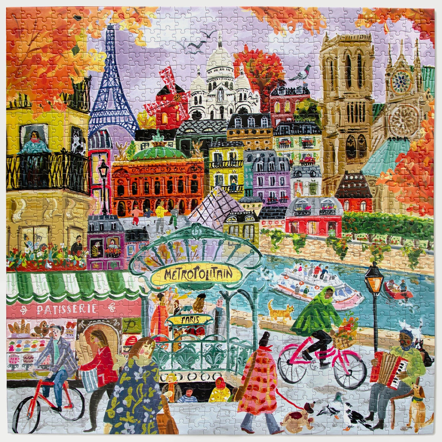 Puzzle - Paris in Autumn (1000 pieces)