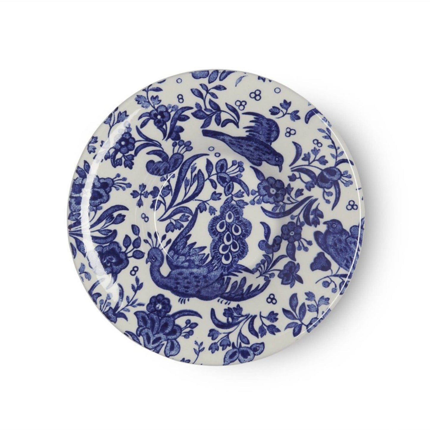 Blue Regal Peacock - Espresso Saucer