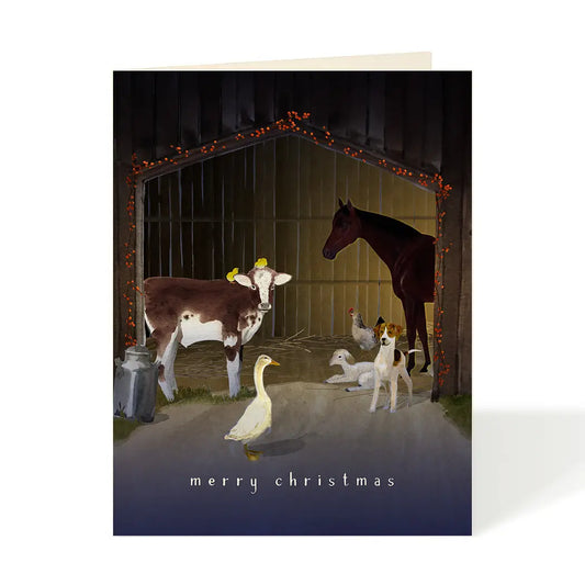 Card - Holiday - Anticipation Manger