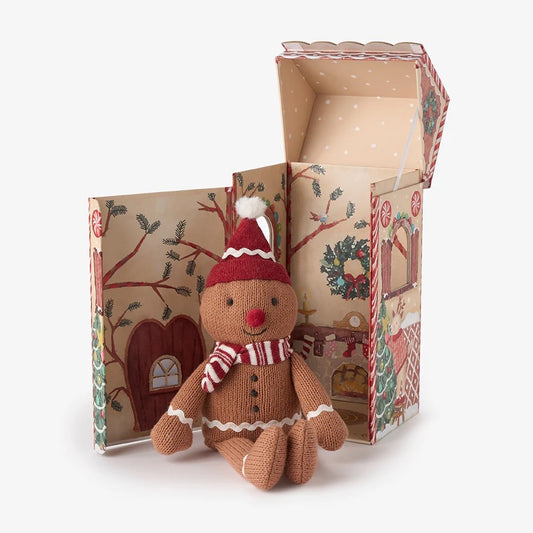 Gingerbread Knit Toy