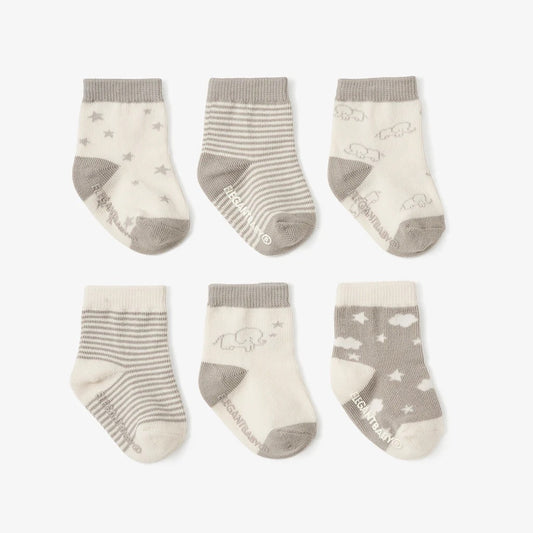 Socks - Elephant (6 Pack)