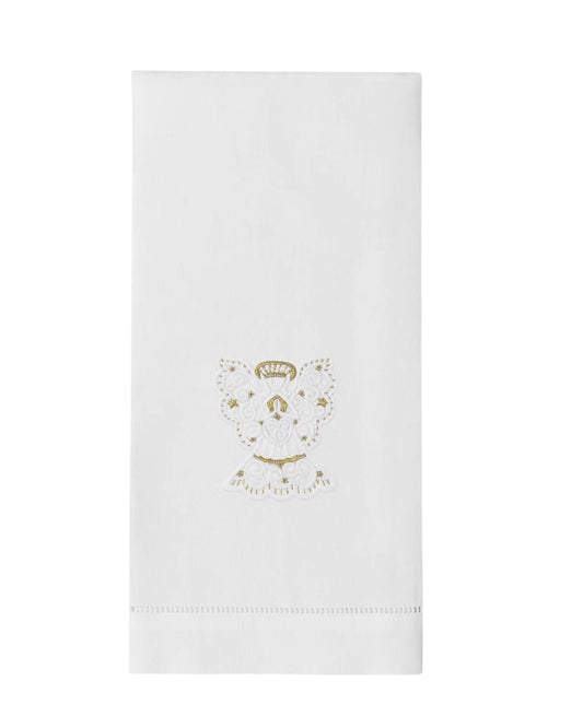 Towel - Angel White & Gold