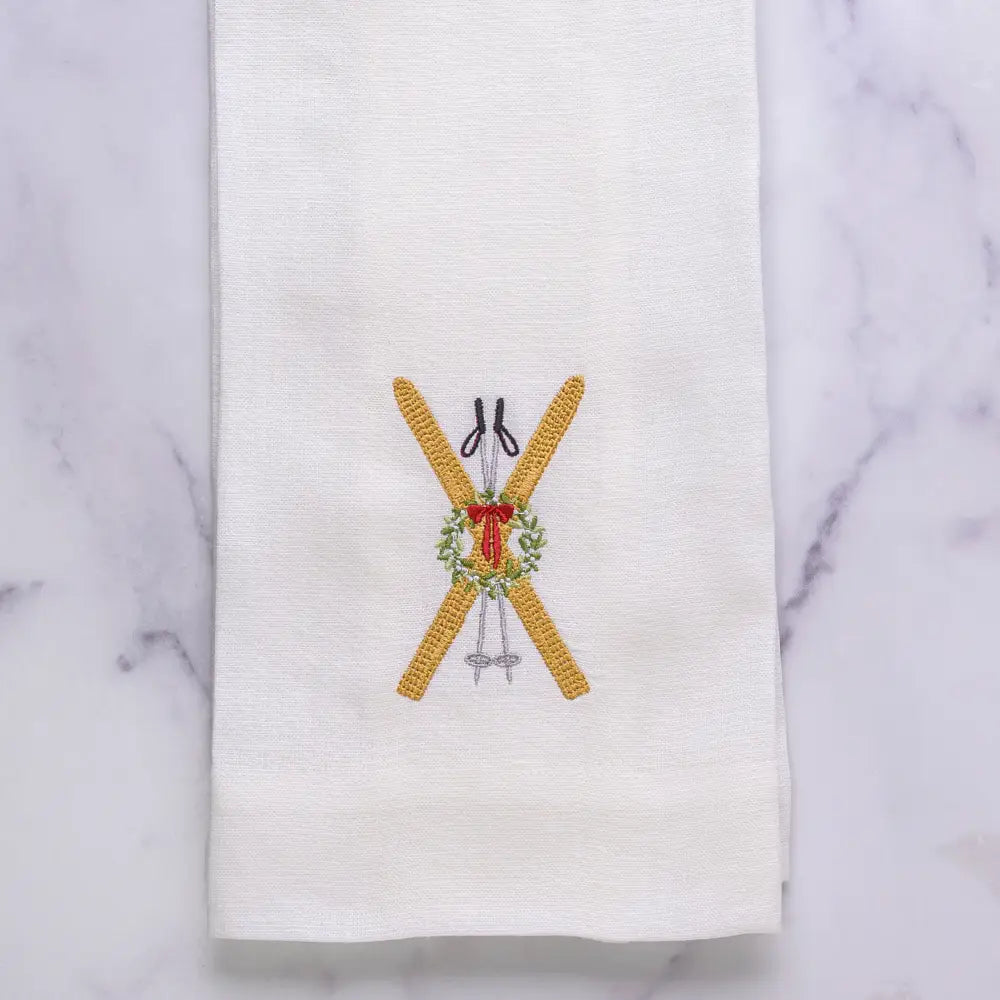Towel - Vintage Skis