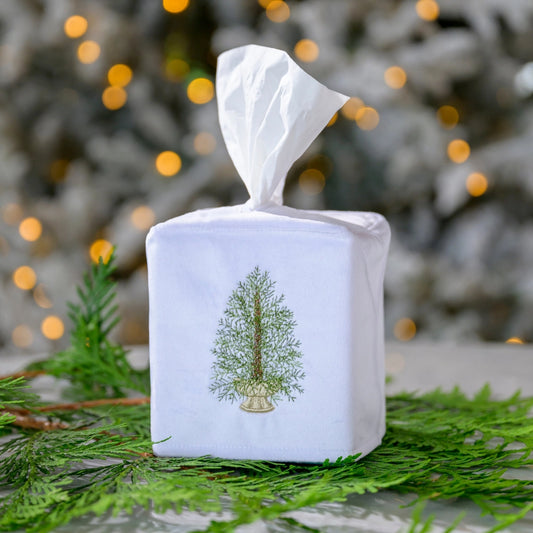 Tissue Box Cover - Pine Tree