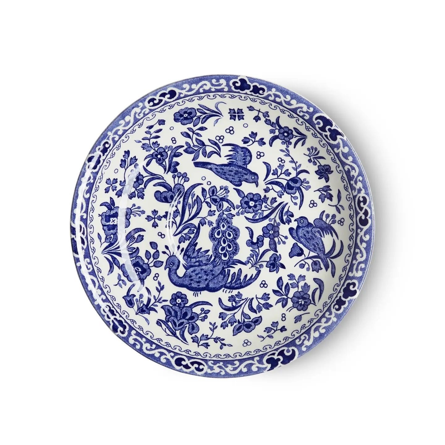 Blue Regal Peacock - Breakfast Saucer