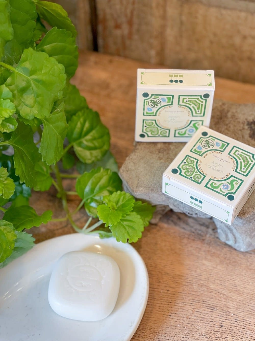 French Soap in Box - Fresh Herb Versailles