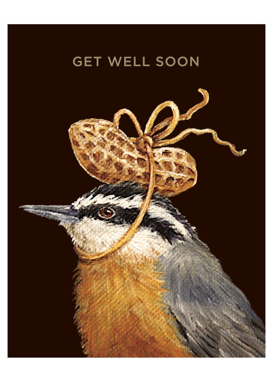 Card - Get Well Peanut