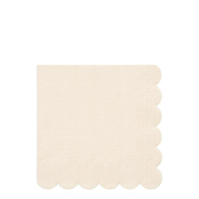Paper Napkins - Cream Large