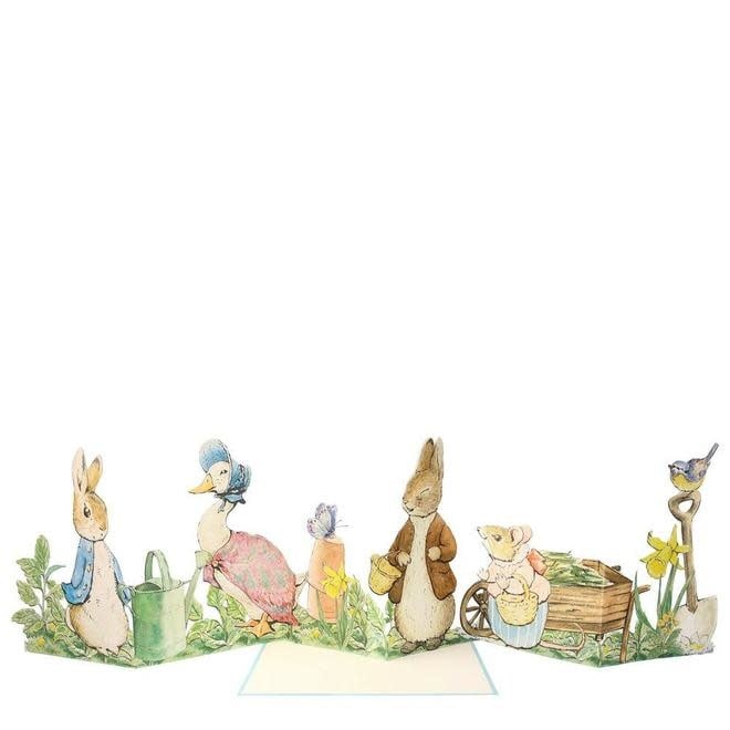 Peter Rabbit & Friends - Concertina Card