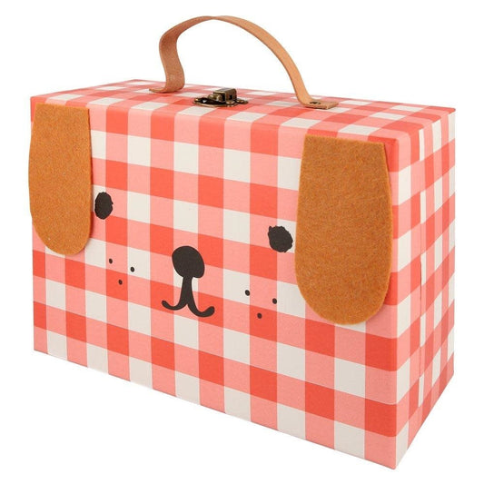Advent Calendar Wooden - Dog Suitcase