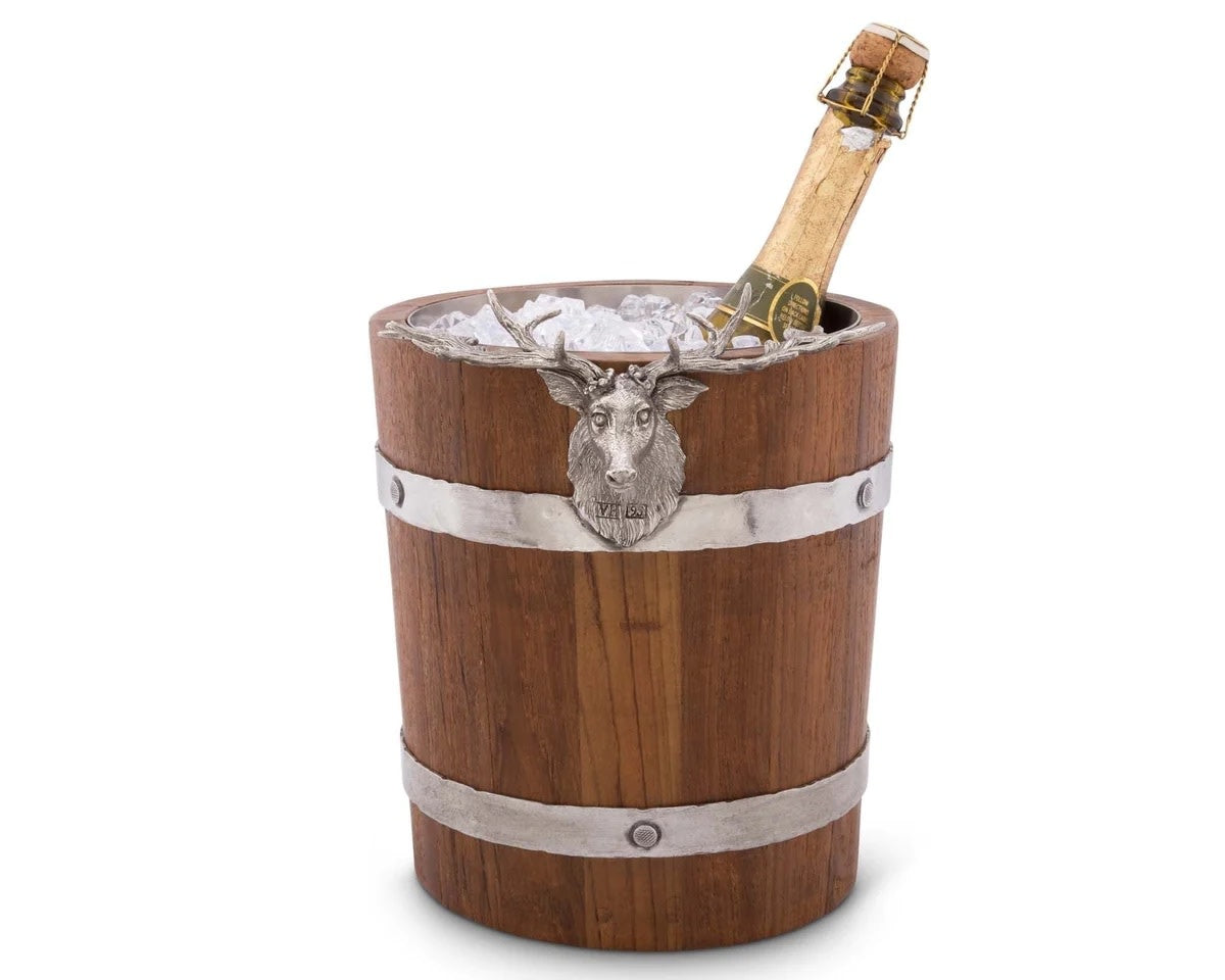 Elk Wood Ice Bucket