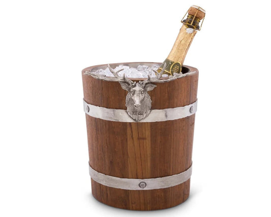 Elk Wood Ice Bucket