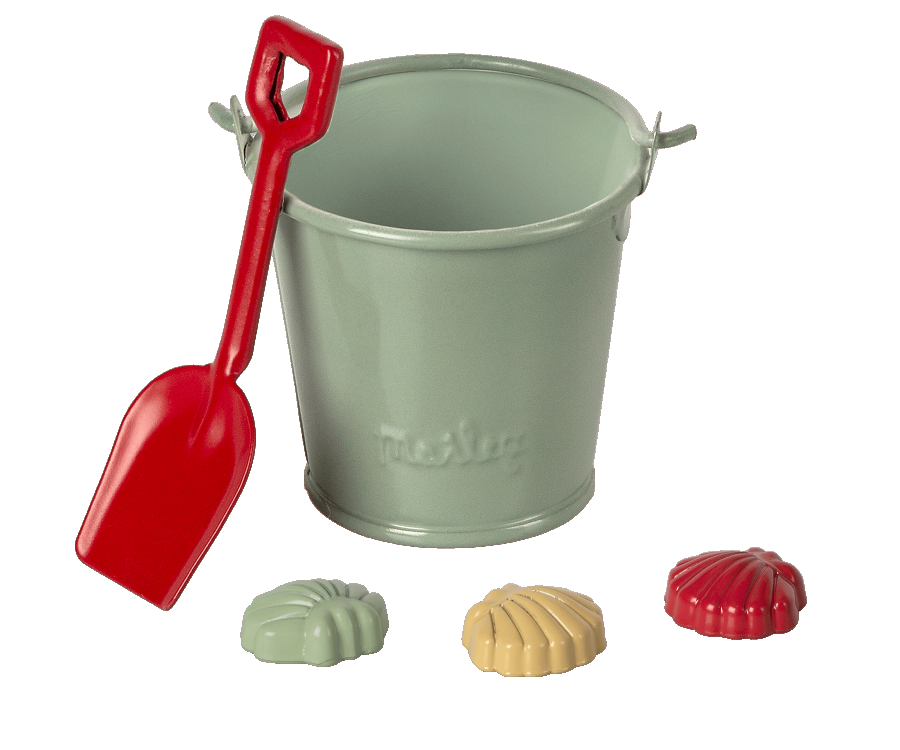Beach Set - Shovel, Bucket & Shells