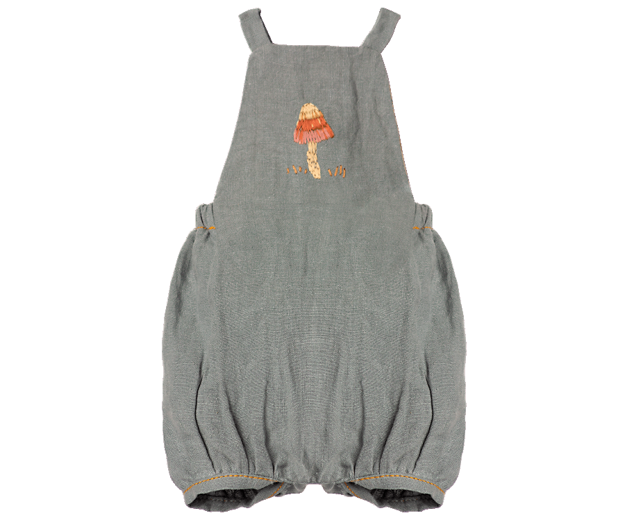 Overalls - Size 5 - Mushroom