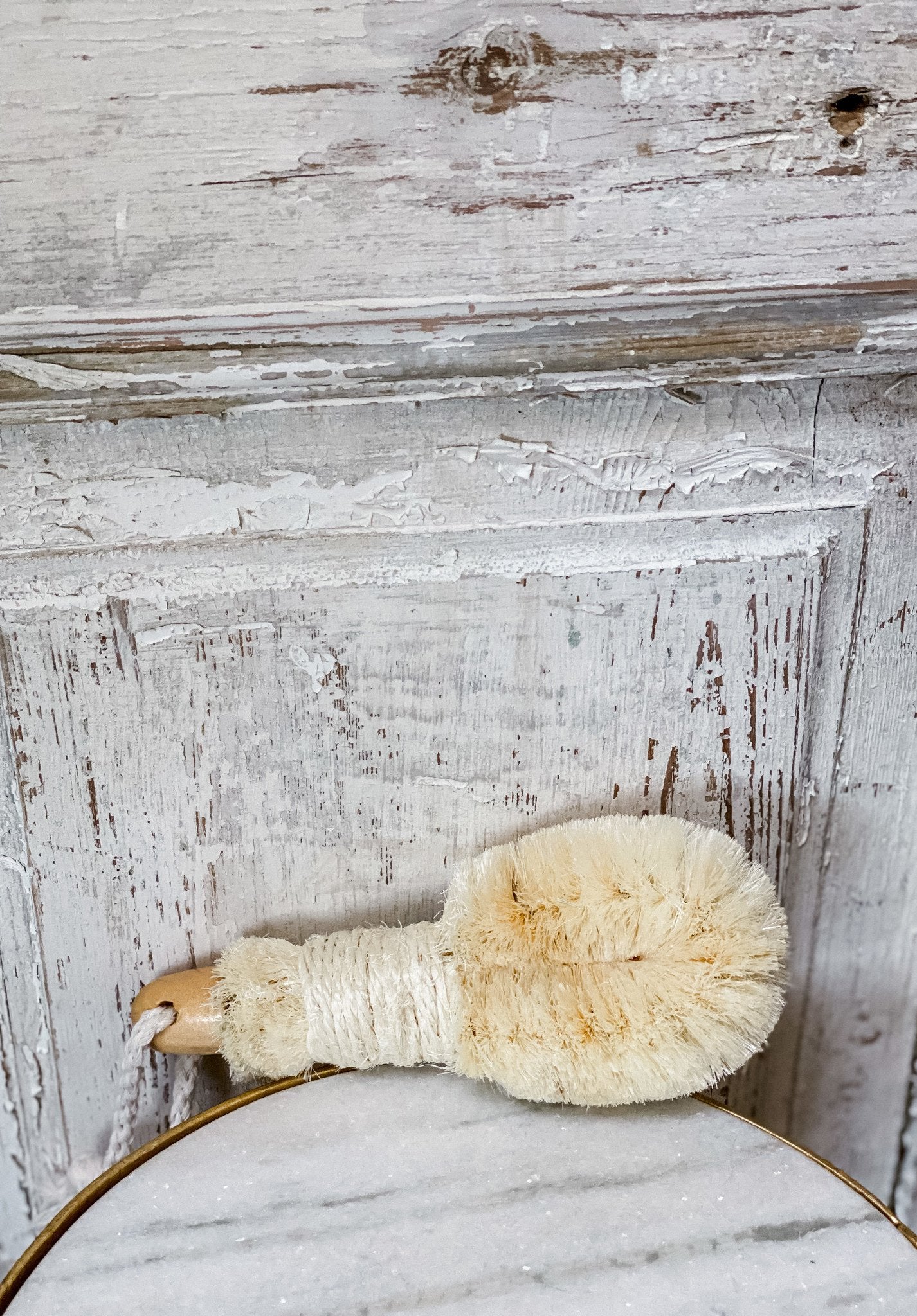 Bath Brush - Sisal Nail Brush 6"