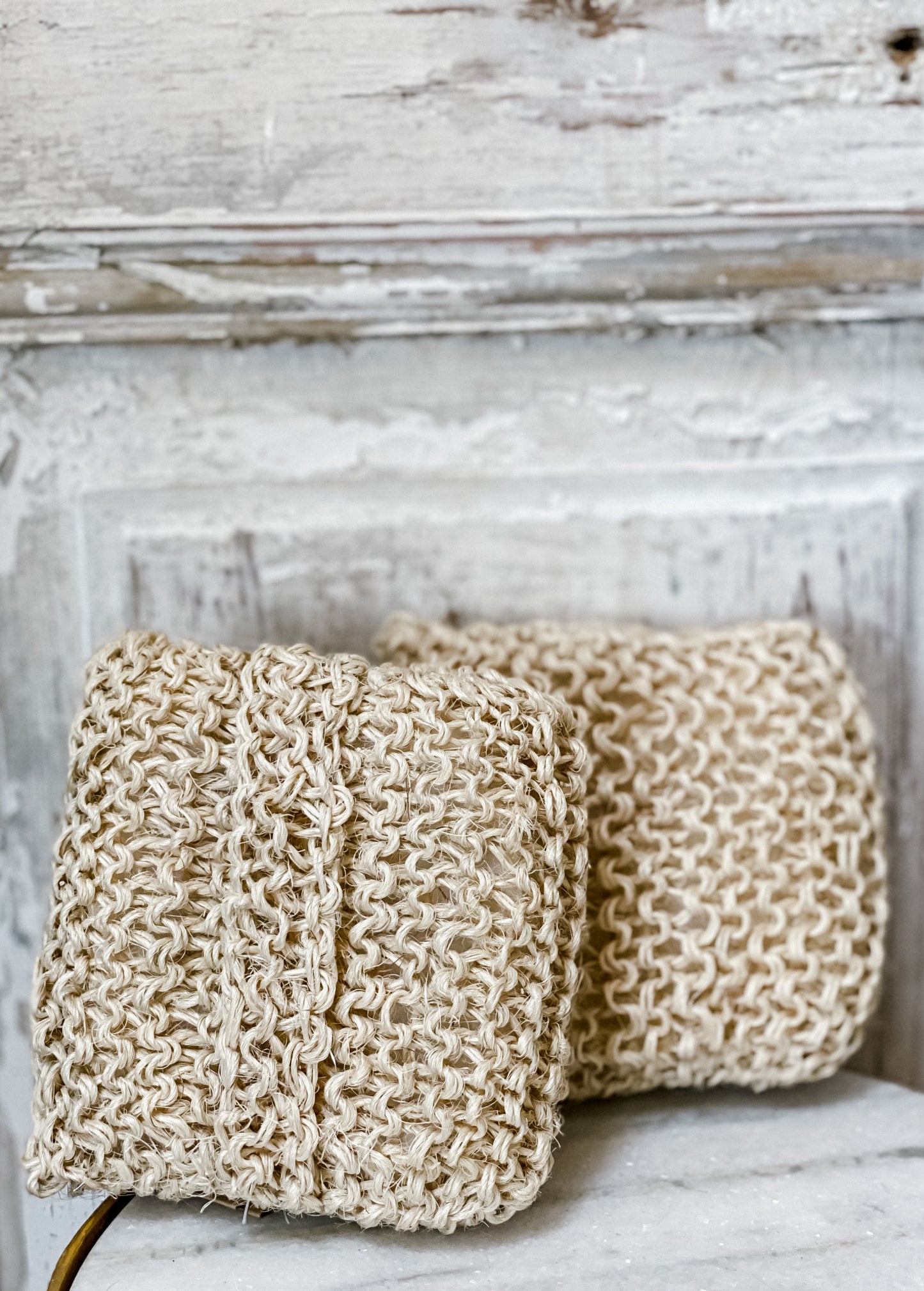 Sisal Body Scrubber Square