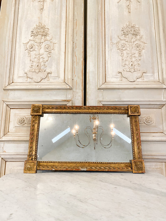 Antique French Gold Mirror