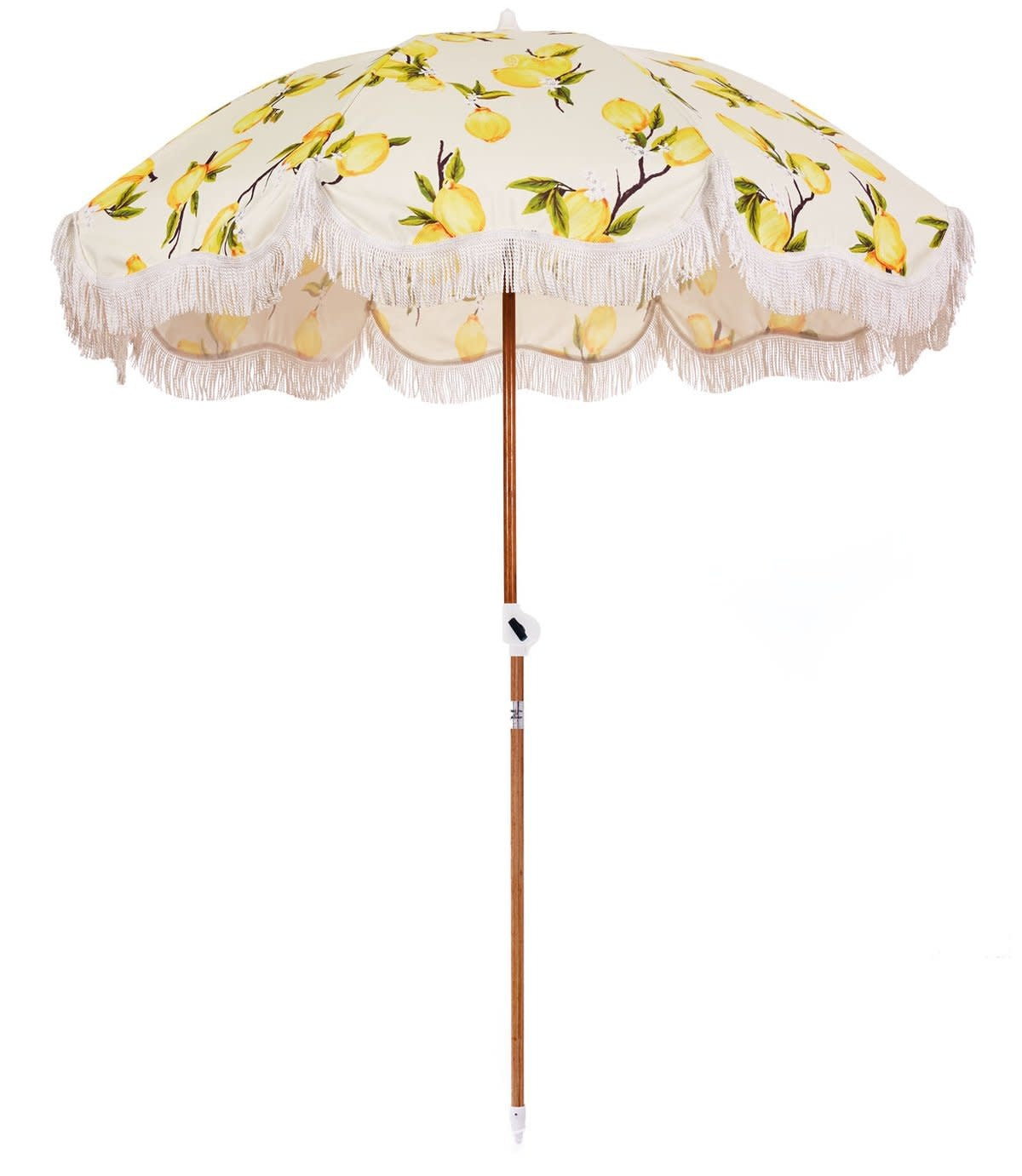Holiday Beach Umbrella - Vintage Lemons