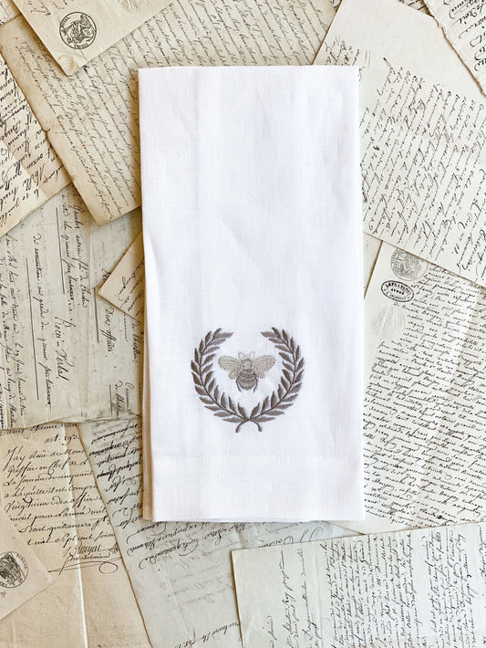 Towel - Bumble Bee White