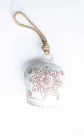 Cow Bell White - Double Rim Small