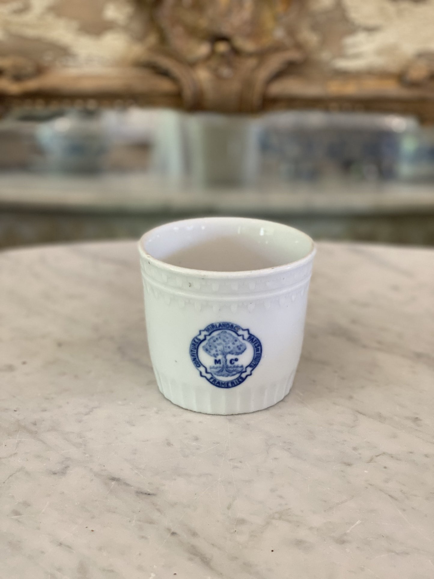 Antique Belgian Confiture Pot