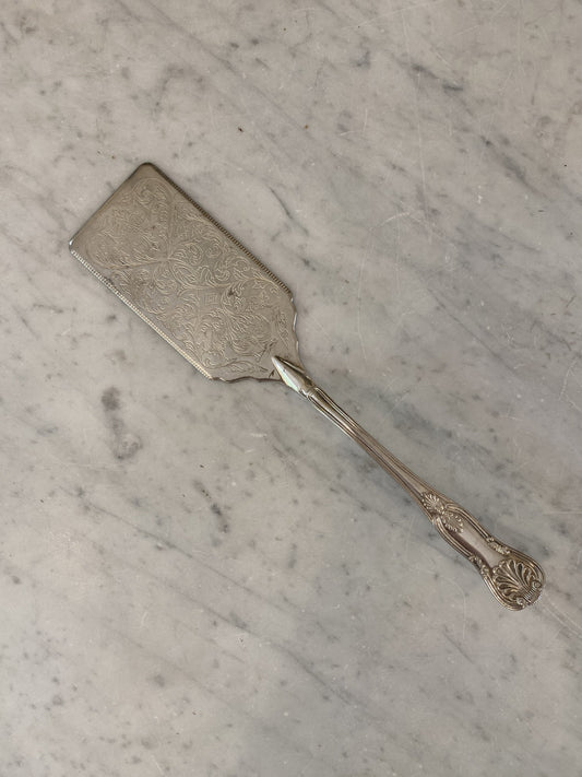 Antique Silverplate Cake Server