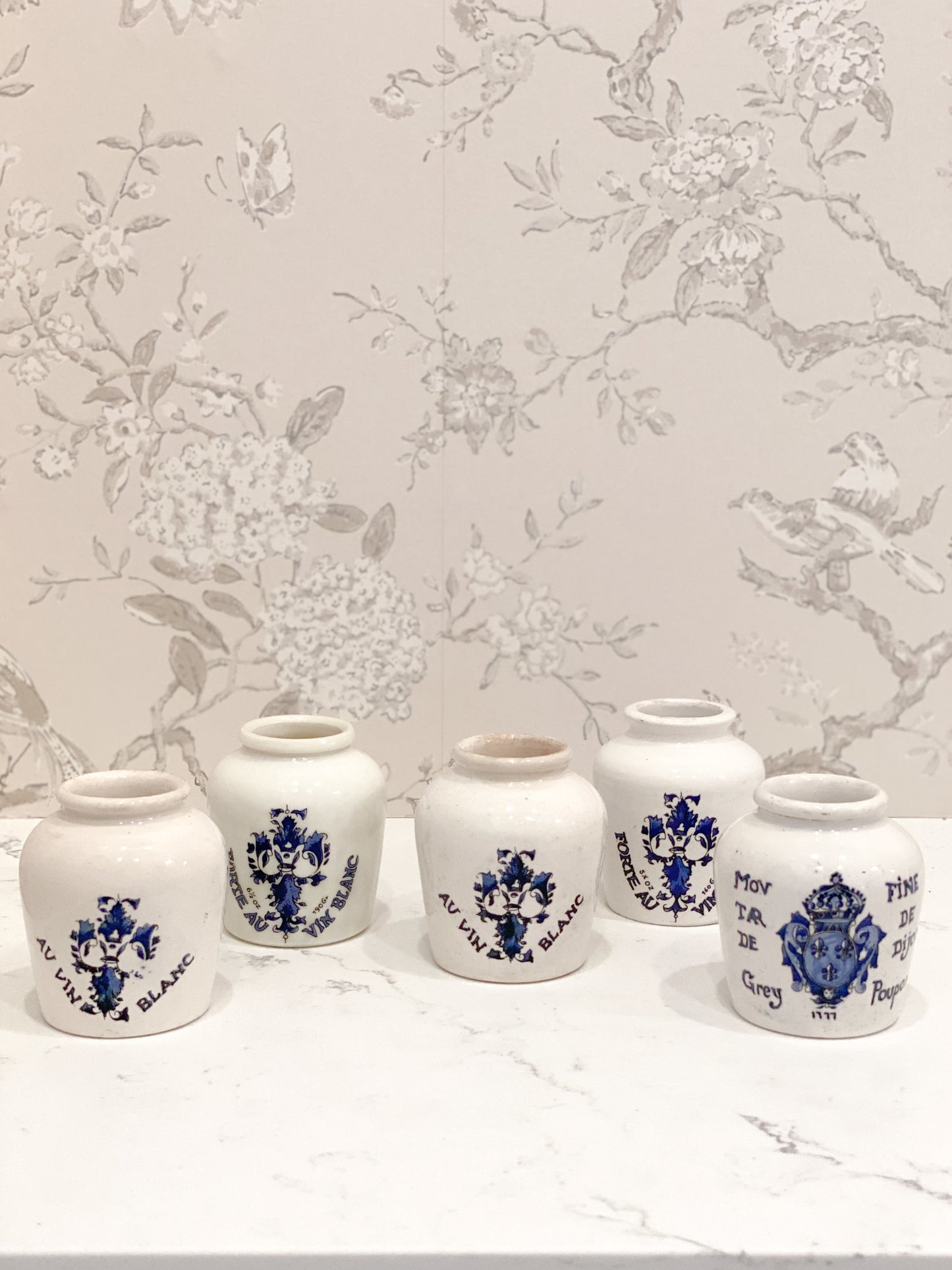 Vintage French Mustard Pot