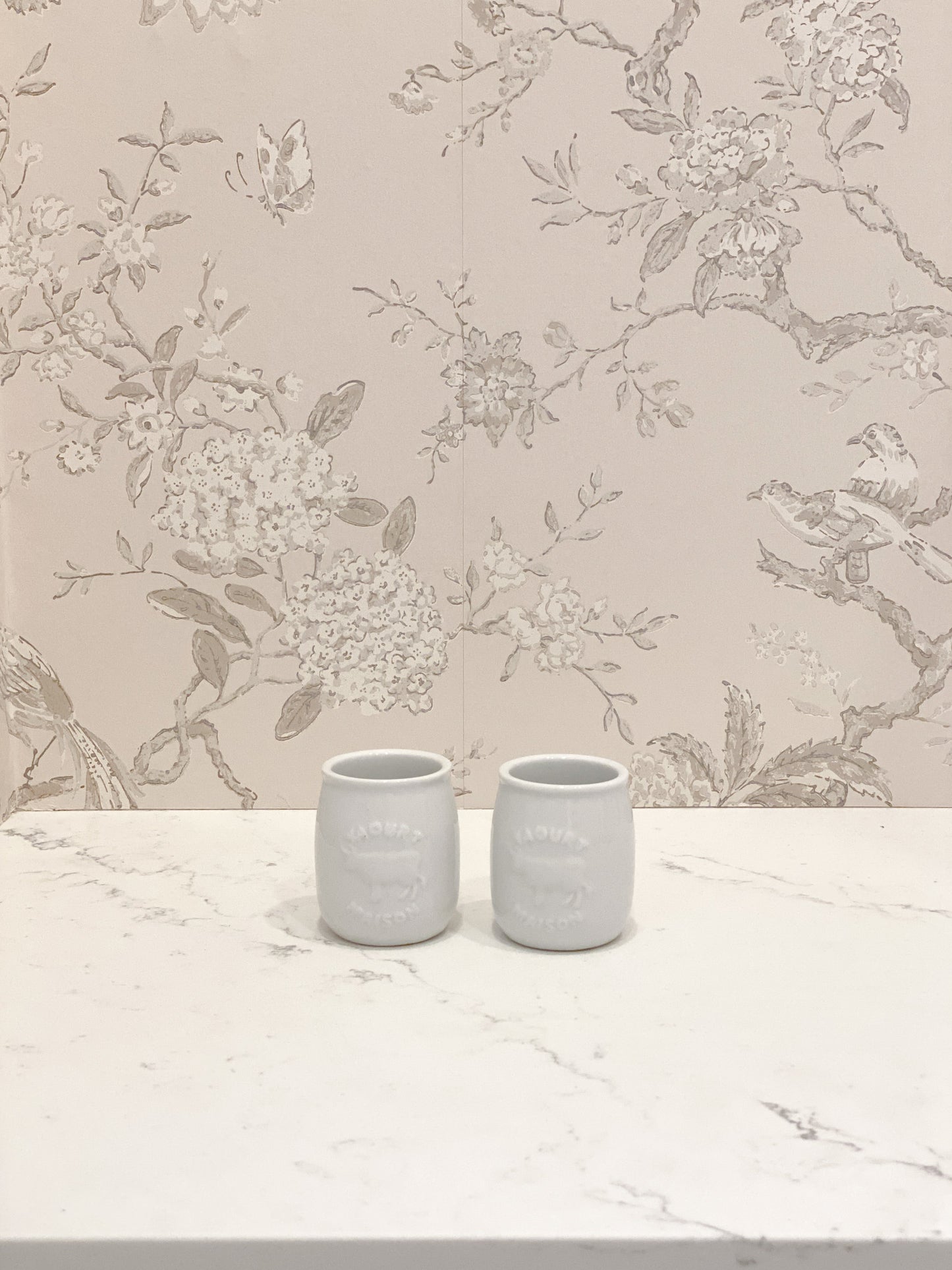 Vintage French Yogurt Pot