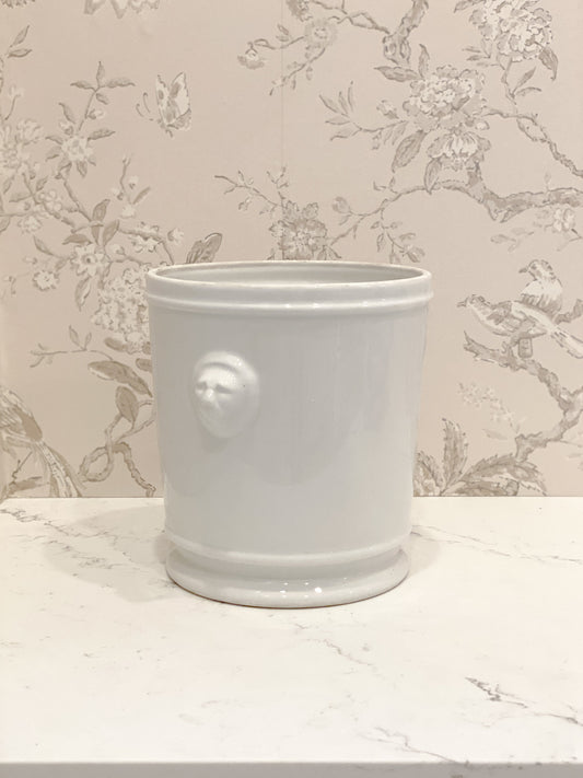 Vintage French Cache Lion Pot