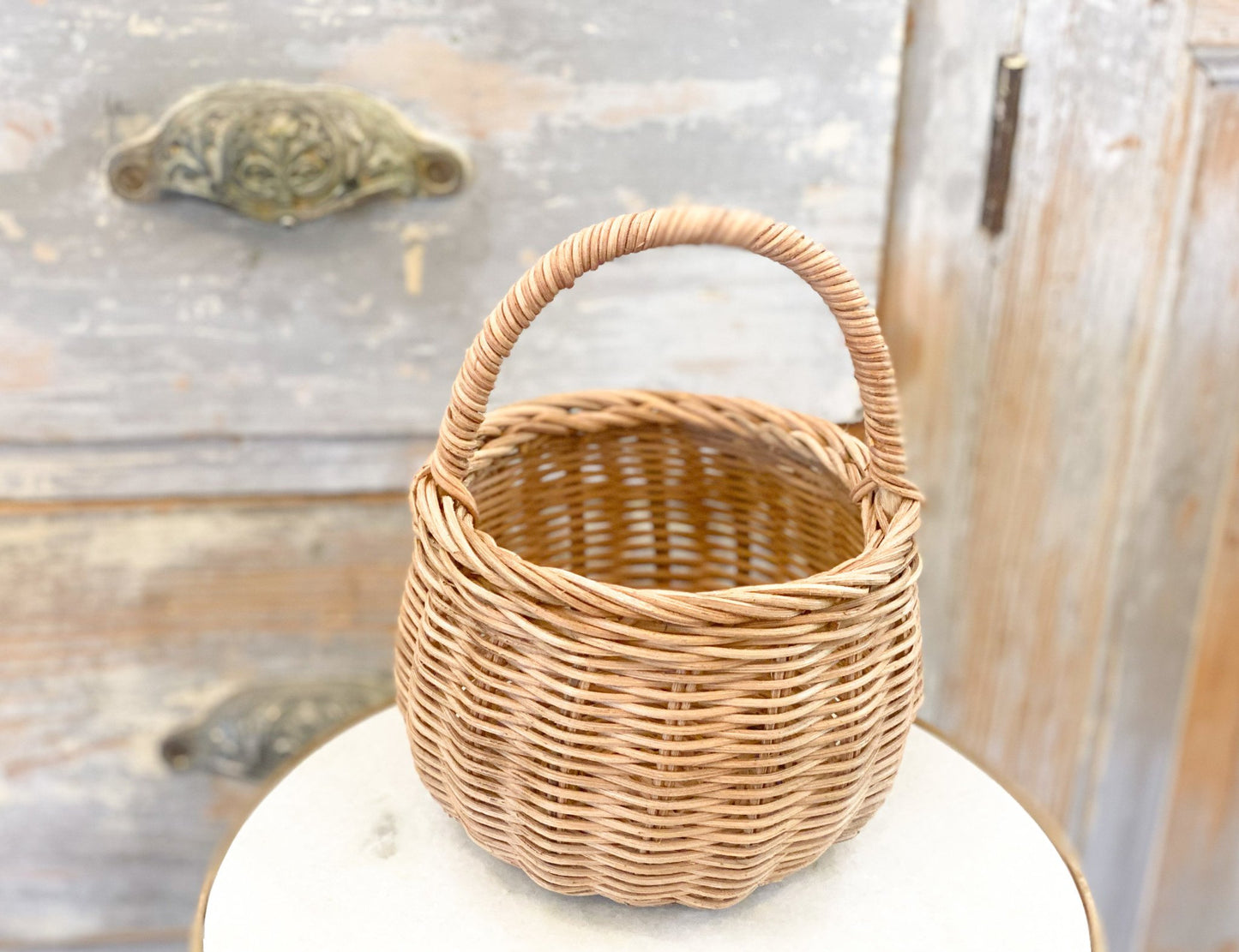 Rattan Berry Basket Small