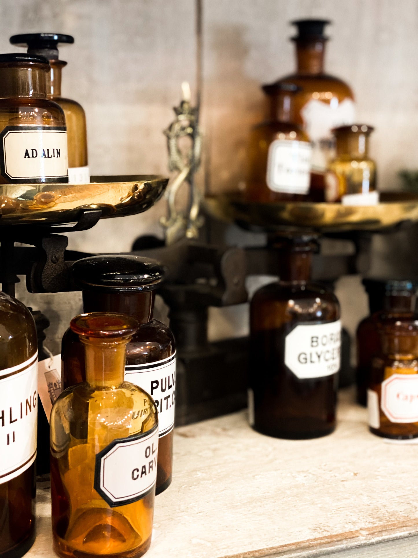 Antique Apothecary Jar from France - Medium