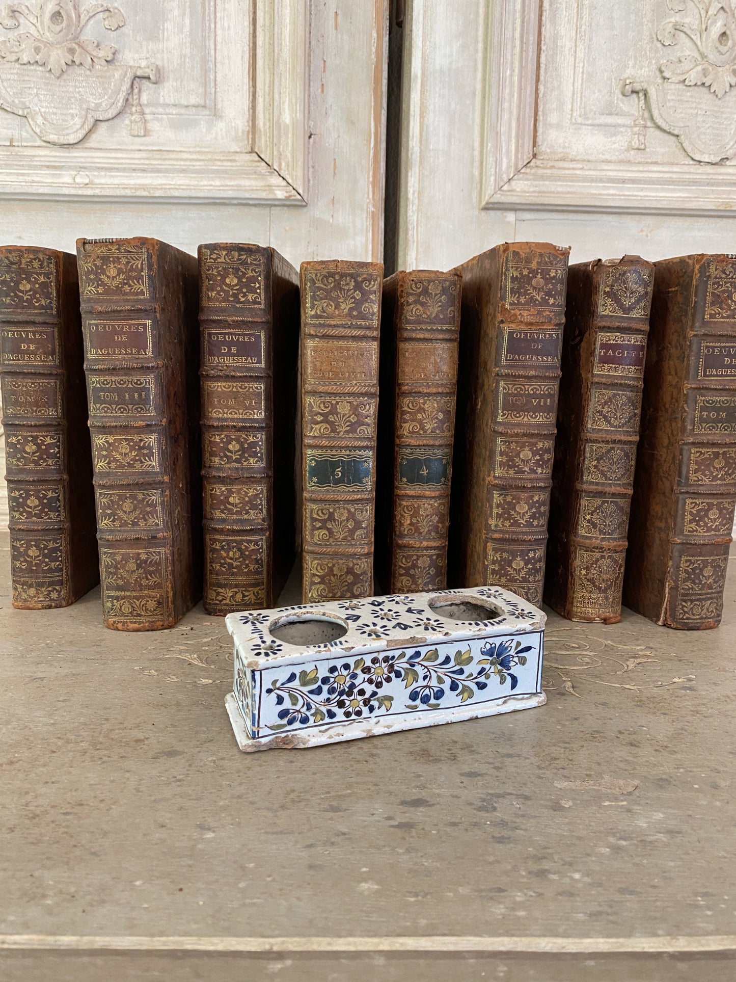 Antique French 18th Century Inkwell