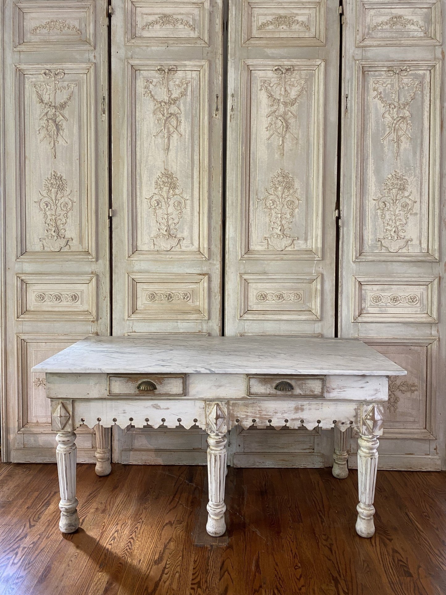 Antique French Pastry Table c.1890